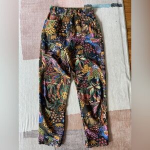 Tropical Amazon Print Pants (rare Brazilian edition)